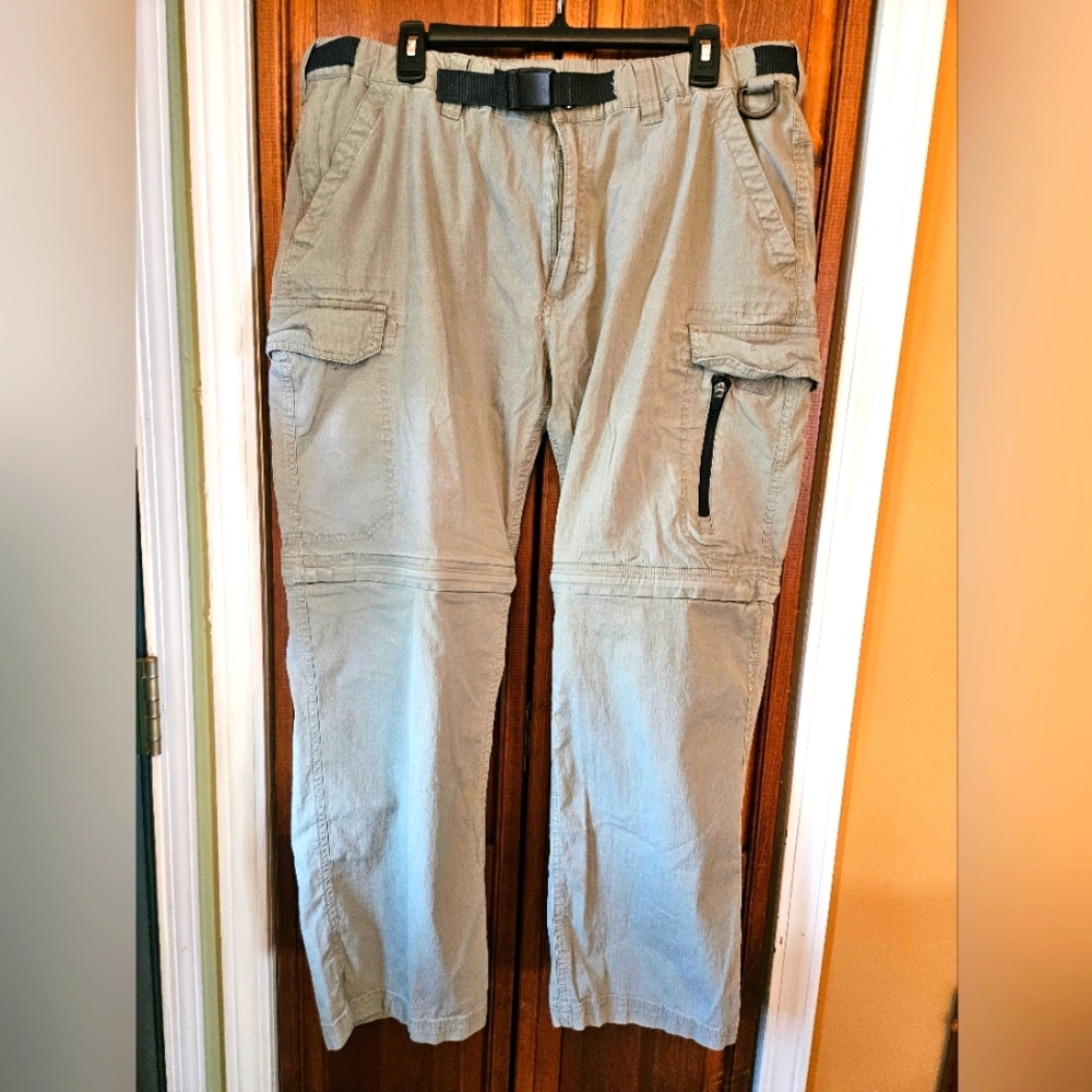 Men's Gray Cargo Pants